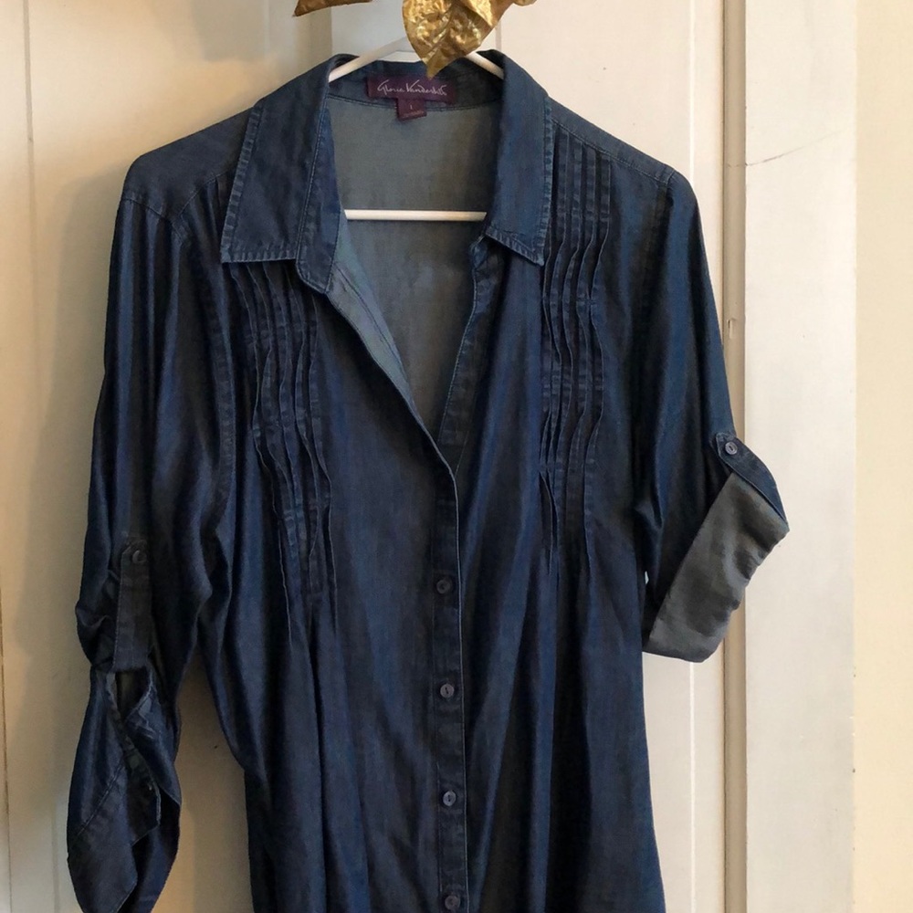 Denim top - Picture 2 of 2